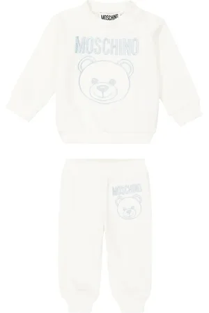 Moschino Baby - Felpa e pantaloni sportivi in cotone