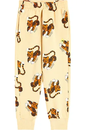 The Animals Observatory Pantaloni sportivi Panther in cotone con stampa