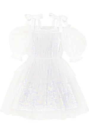 PAADE Abito in tulle con stampa floreale