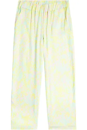 PAADE Pantaloni a palazzo Anemone con stampa