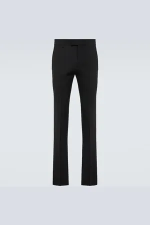 Ami Pantaloni chino in twill di misto lana