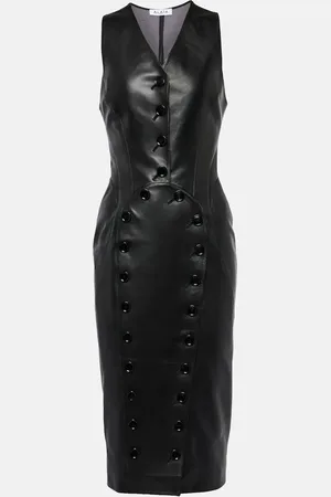Alaïa Alaïa Abito midi in pelle