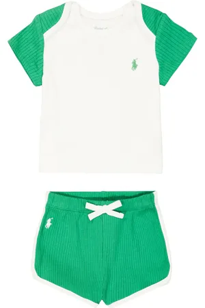 Ralph Lauren Baby - T-shirt e shorts in cotone