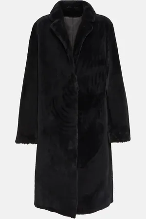 YVES SALOMON Cappotto reversibile in shearling