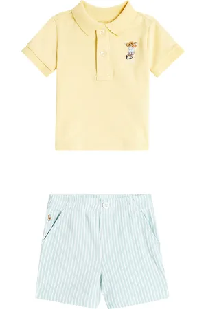 Ralph Lauren Baby - Polo e shorts in cotone