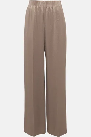 Fforme Pantaloni Maud a vita alta e gamba larga