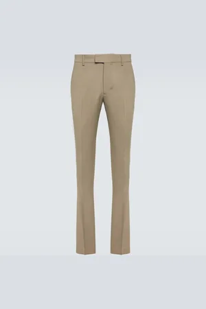 Ami Pantaloni chino in twill di misto lana