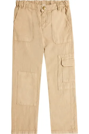 BONPOINT Pantaloni cargo Francis in misto lino e cotone
