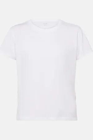 Frame T-shirt Baby Tee in jersey di cotone