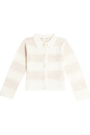 BONPOINT Cardigan Faro in crochet di cotone