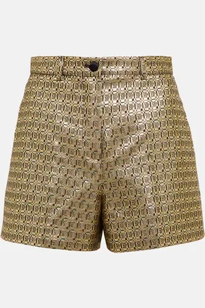 Etro Shorts in jacquard a vita alta
