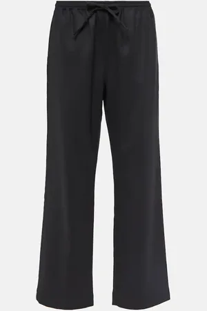 ASCENO Pantaloni regular Aurelia in lino