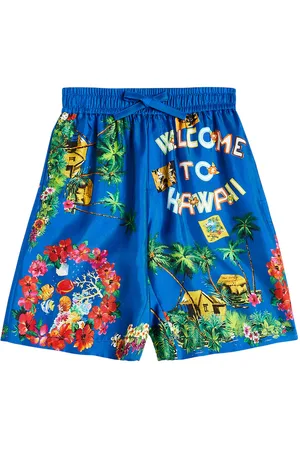 Dolce & Gabbana Bermuda in seta con stampa