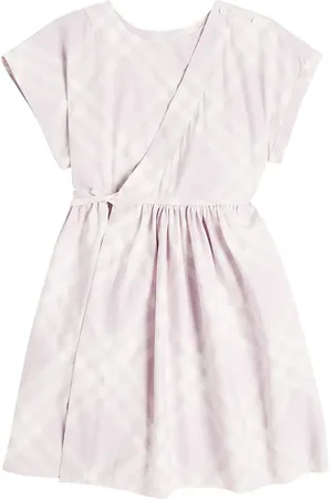 Burberry Abito Burberry Check in cotone
