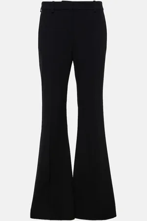 Nina Ricci Pantaloni bootcut in cady a vita alta