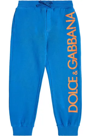 Dolce & Gabbana Pantaloni sportivi in jersey di cotone
