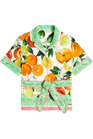 Dolce & Gabbana Camicia in popeline di cotone