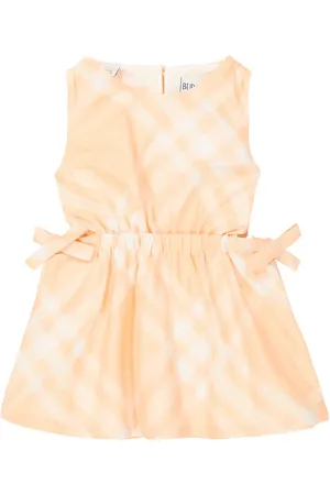 Burberry Baby - Abito Burberry Check in cotone