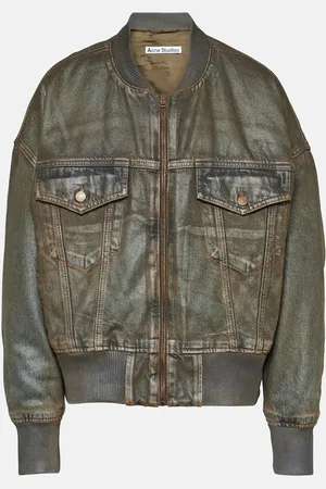 Acne Studios Bomber di jeans