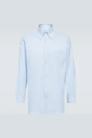 Loro Piana Camicia Oxford Agui in cotone