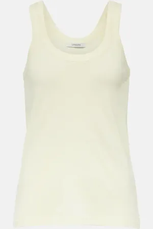 LEMAIRE Top in maglia a coste di cotone