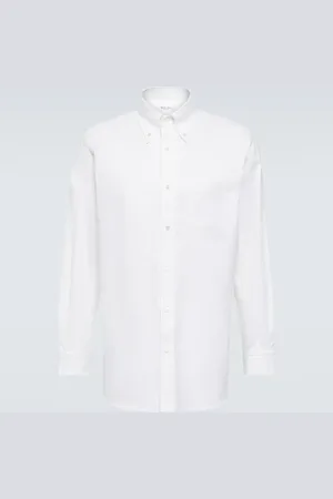 Loro Piana Camicia Oxford Agui in popeline di cotone