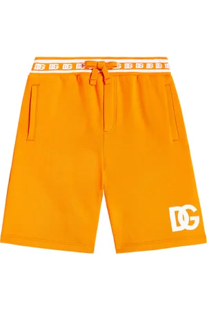 Dolce & Gabbana Shorts in jersey di cotone con logo
