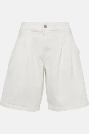 AG Jeans Shorts di jeans a vita alta