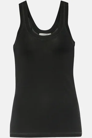 LEMAIRE Top in maglia a coste di cotone