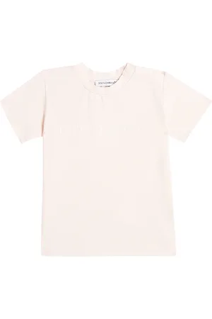 Dolce & Gabbana Baby - T-shirt in jersey di misto cotone