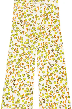 Mini Rodini Pantaloni sportivi Flowers