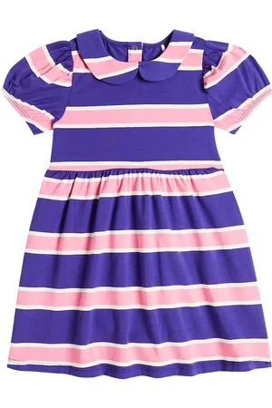 Mini Rodini Abito in misto cotone a righe