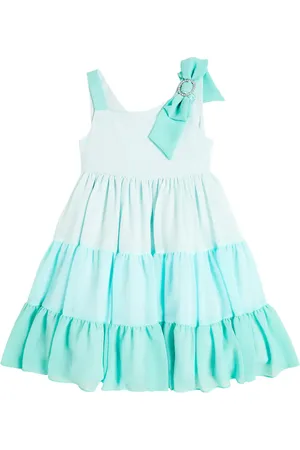 PATACHOU Abito in chiffon con volant