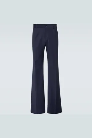 Dolce & Gabbana Pantaloni flared in misto lana