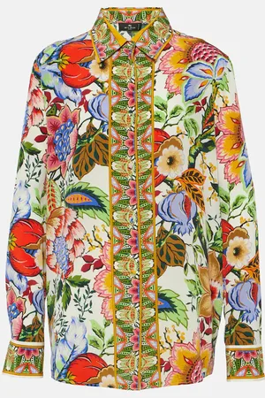 Etro Camicia in seta con stampa