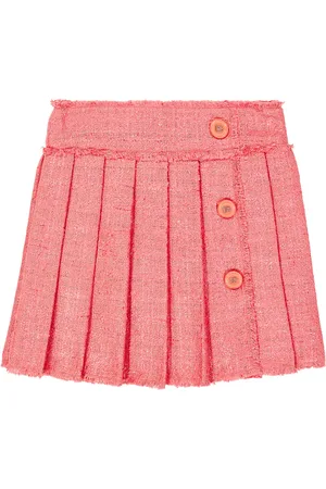 Dolce & Gabbana Gonna in misto cotone a pieghe
