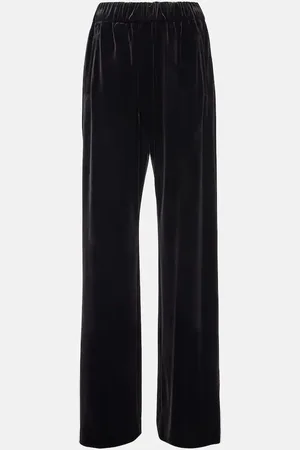 Dolce & Gabbana Pantaloni a gamba larga in velluto