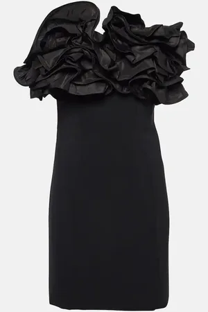 Carolina Herrera Miniabito con applicazione floreale