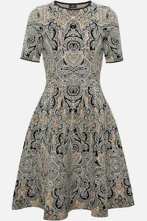 Etro Miniabito con stampa paisley