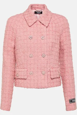 VERSACE Giacca doppiopetto in bouclé