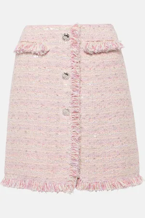Giambattista Valli Minigonna in tweed a vita alta