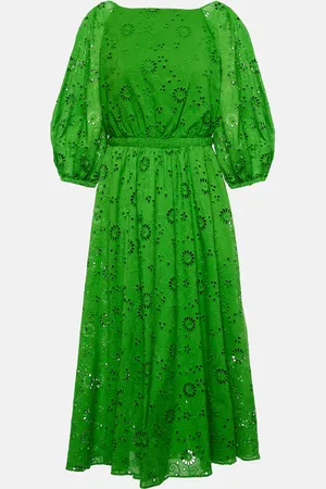 Carolina Herrera Abito midi in cotone