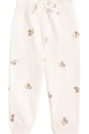 BONPOINT Baby - Pantaloni sportivi Bambo in cotone con ricamo