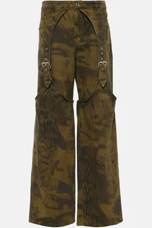 BLUMARINE Jeans a gamba larga