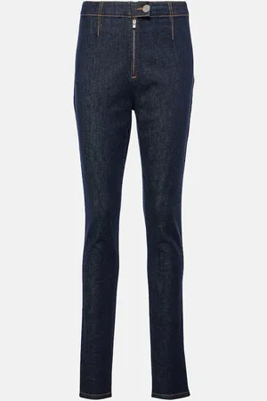 Alaïa Alaïa Jeans skinny a vita alta