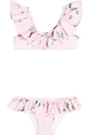 MONNALISA Bikini con stampa e volant