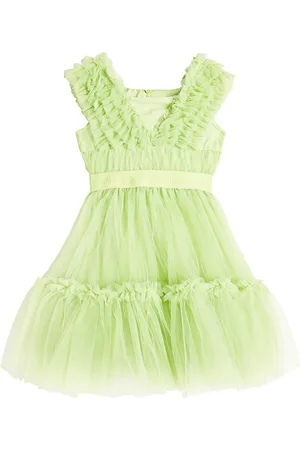 MONNALISA Abito in tulle con volant