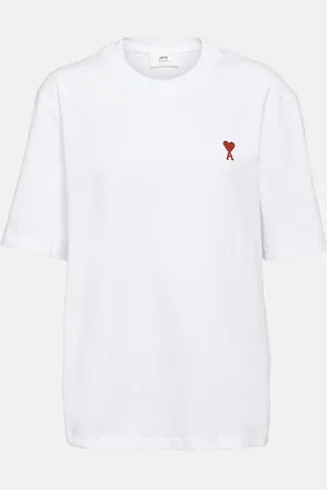 Ami T-shirt Ami de Cœur in jersey di cotone