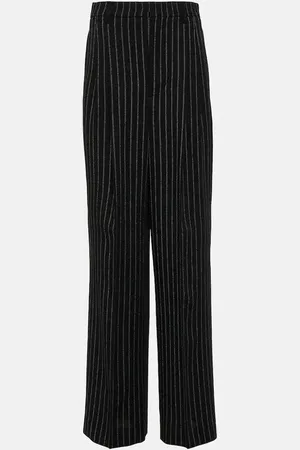 Ami Pantaloni a gamba larga in lana