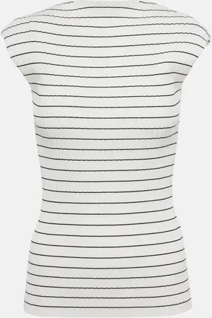 Sportmax Top Hans in cotone a righe
